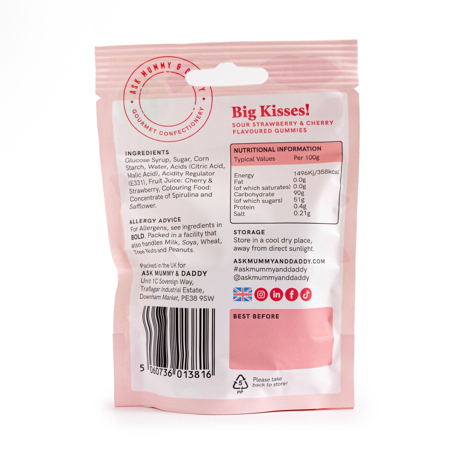Big Kisses! Pouch
