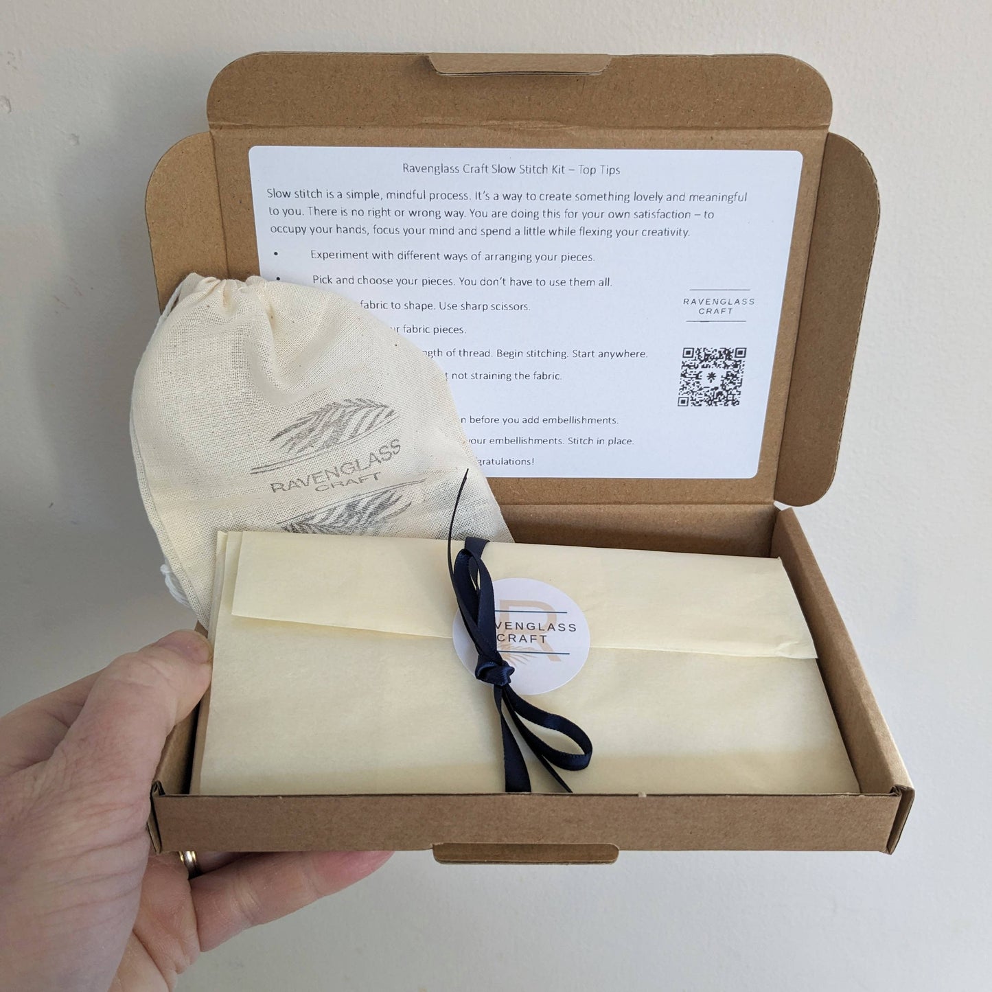 Robin Slow Stitch craft kit