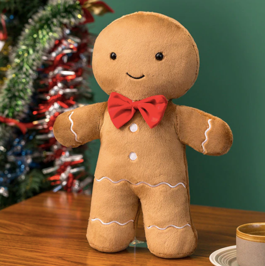 Christmas Decoration Cute Plush Toy: 40cm Gingerbread