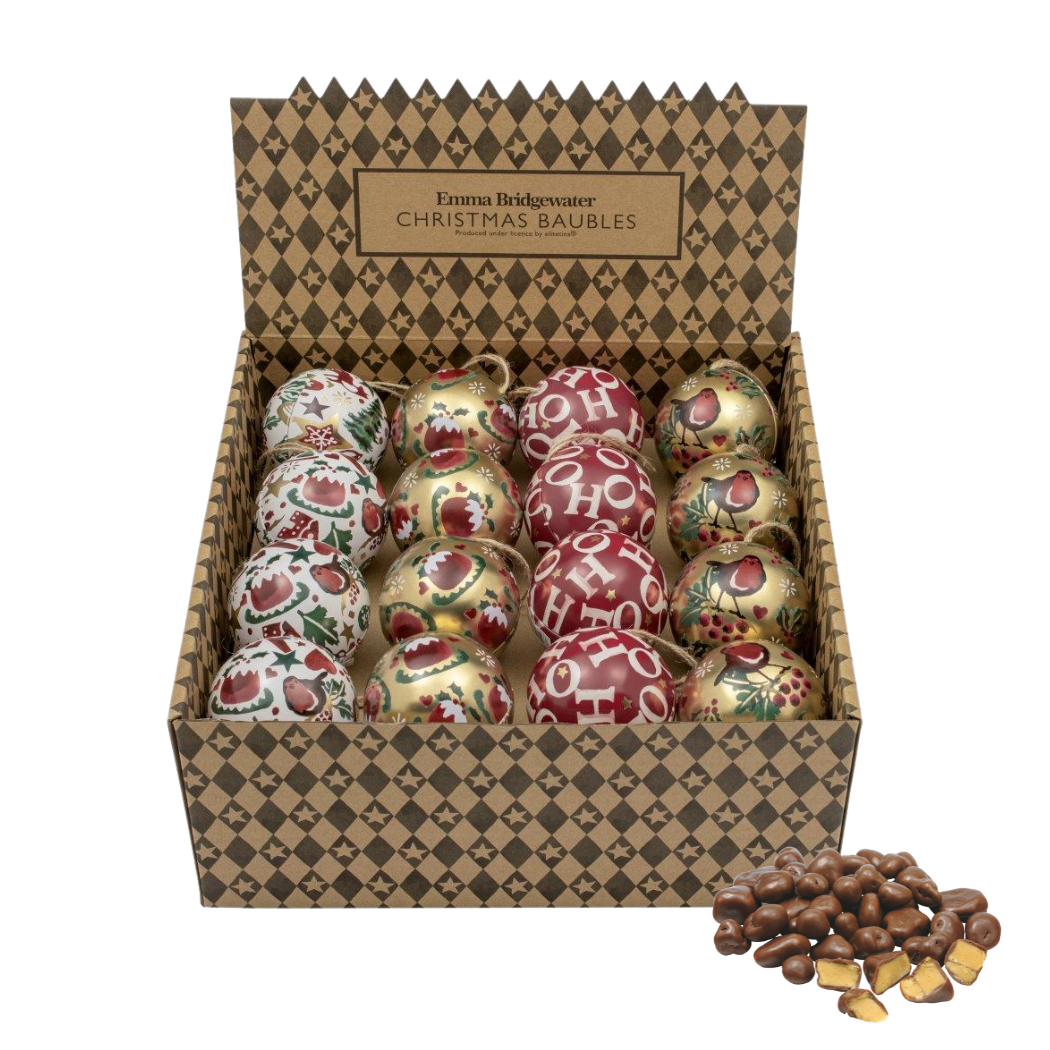 Emma Bridgewater - Christmas Baubles with Choc Honey Crunch