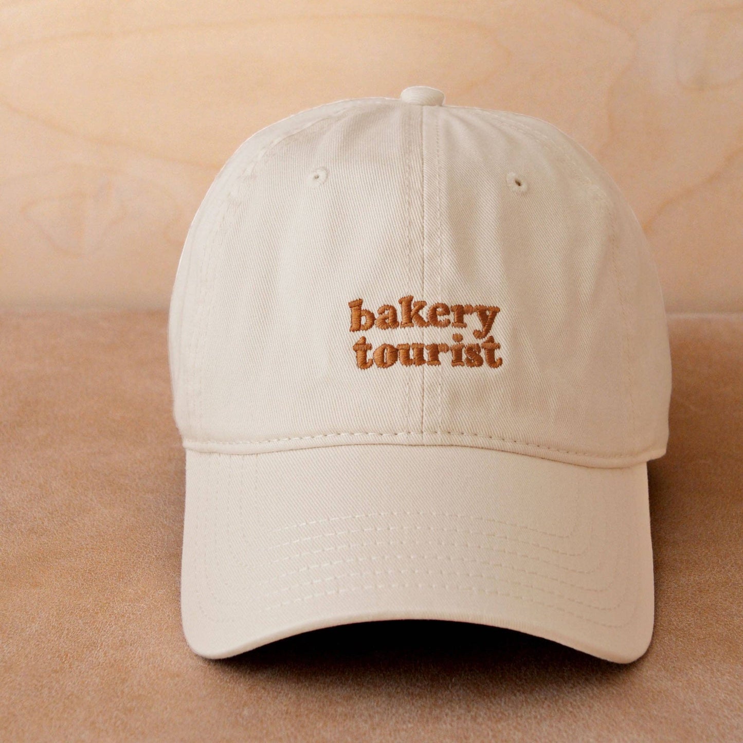 Bakery Tourist - Cotton Baseball Cap - Vanilla
