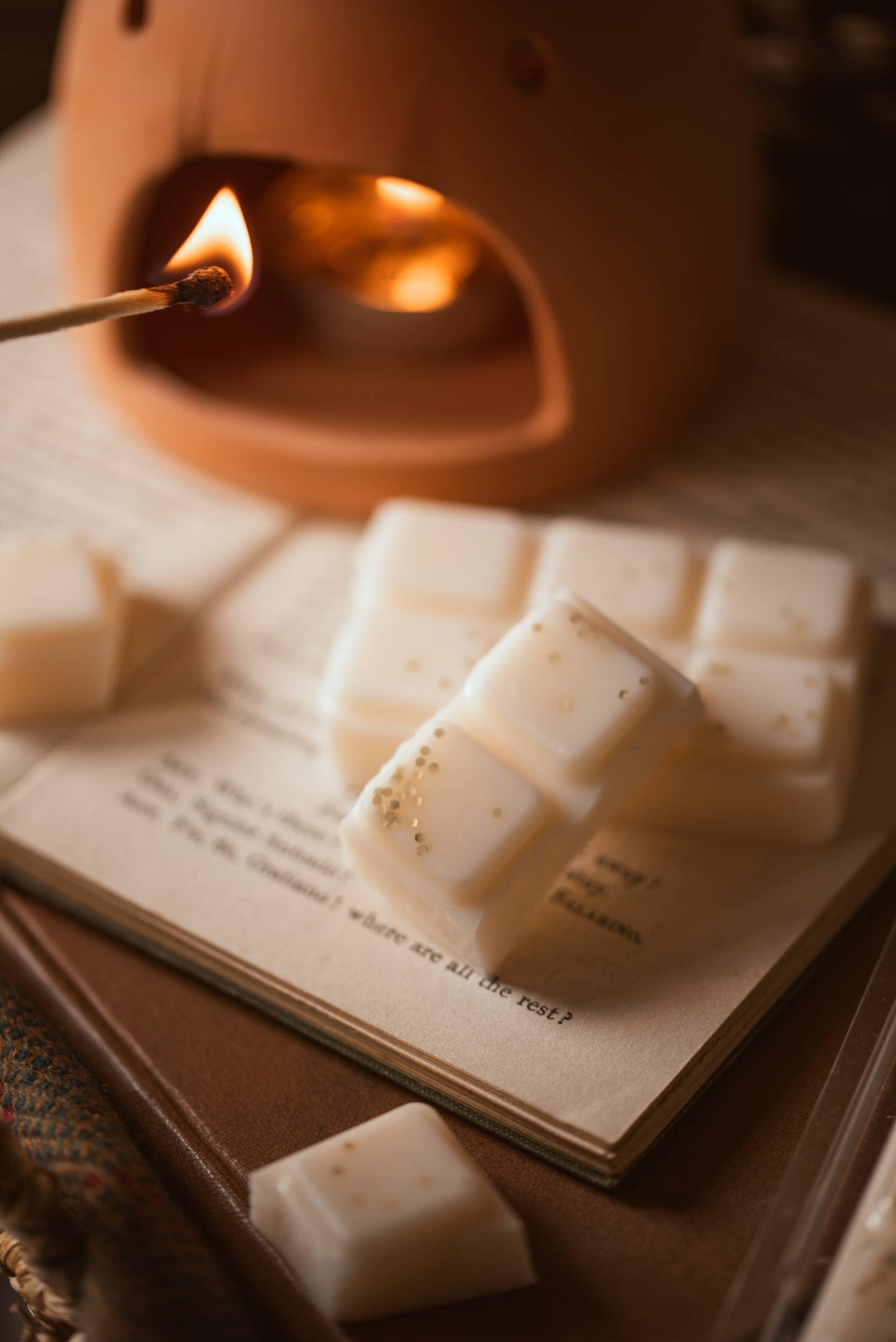 Toffee Nut Latte Scented Snap Bar Wax Melt