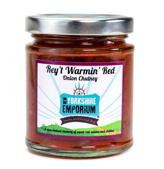 Rey’t Warmin’ Red Onion Chutney - New Yorkshire Emporium