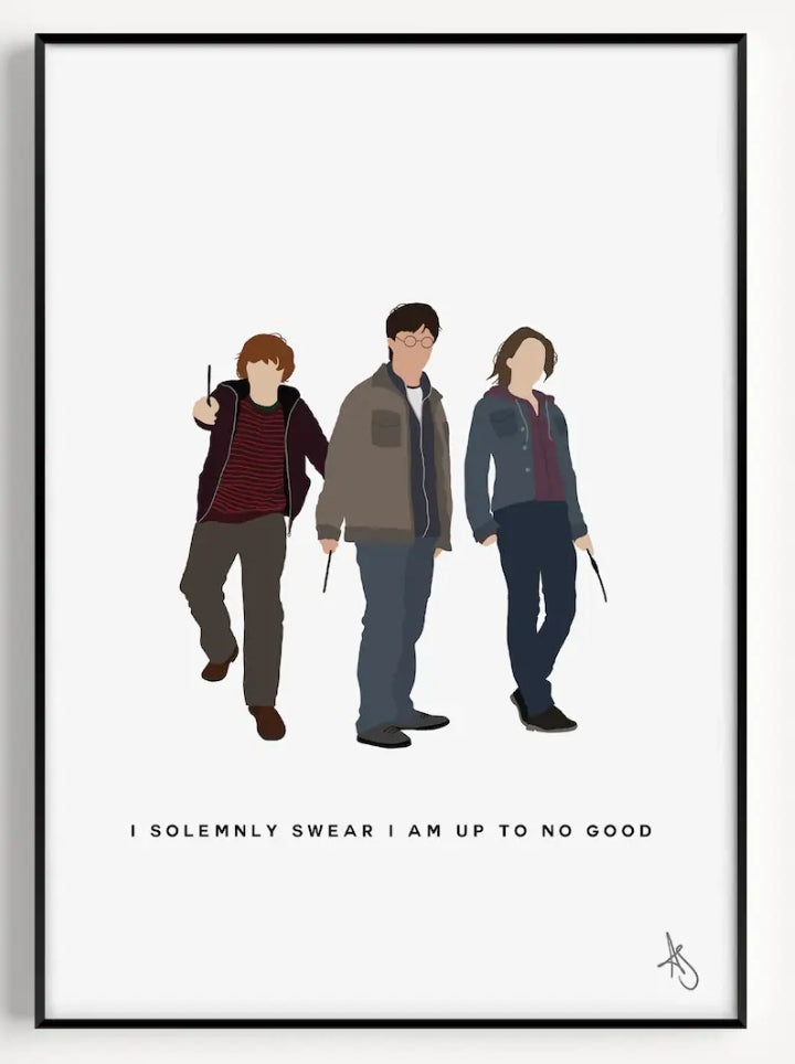 Print Clique A4 Harry Potter Inspired Print