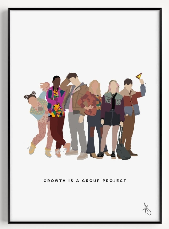 Print Clique A4 Sex Education Inspired Print