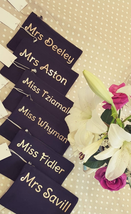 Personalised Teacher Pouch