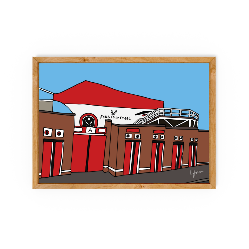 Bramall Lane - Sheffield United Art Print - Luke Horton