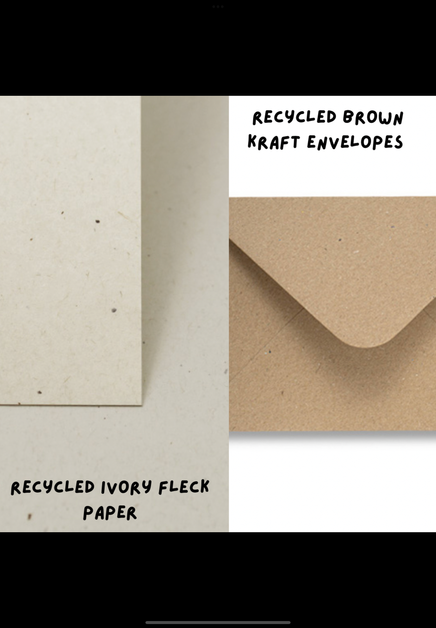 Fine be great elsewhere A6/5x7 card: Card Clasp (Plastic Free) / 5x7