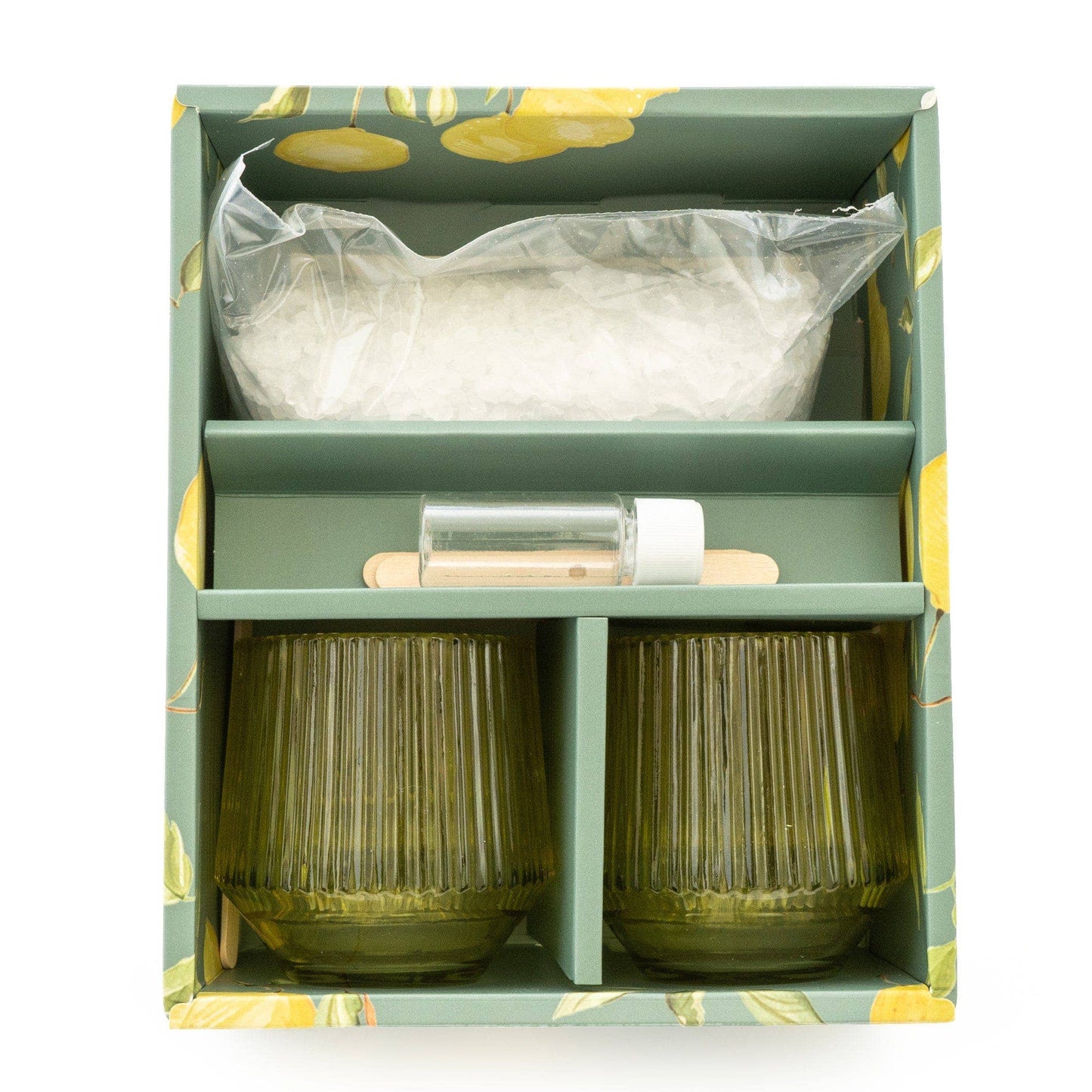 Sicilian Orchard Candle Making Kit Set with Lemon Grove Scent