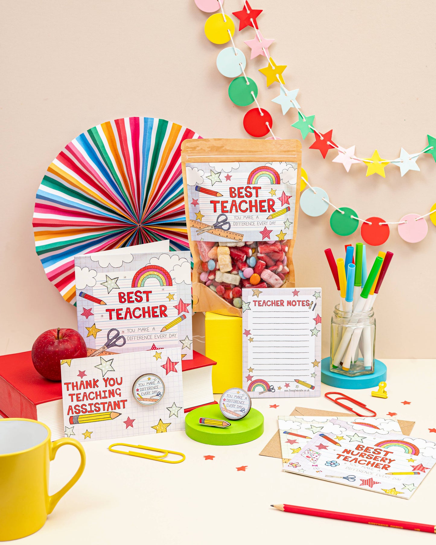 Best Nursery Teacher Greeting Card