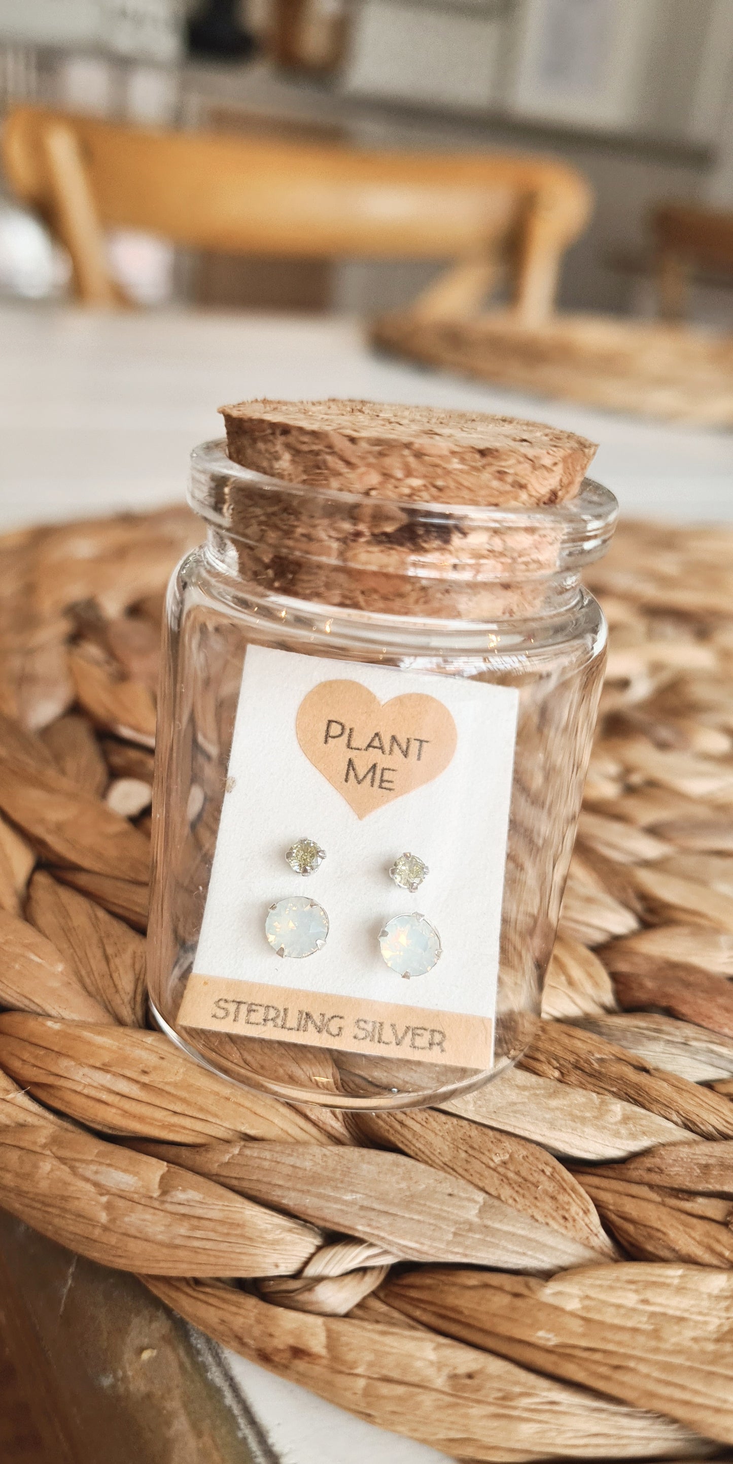 925 Sterling Silver Studs pair
