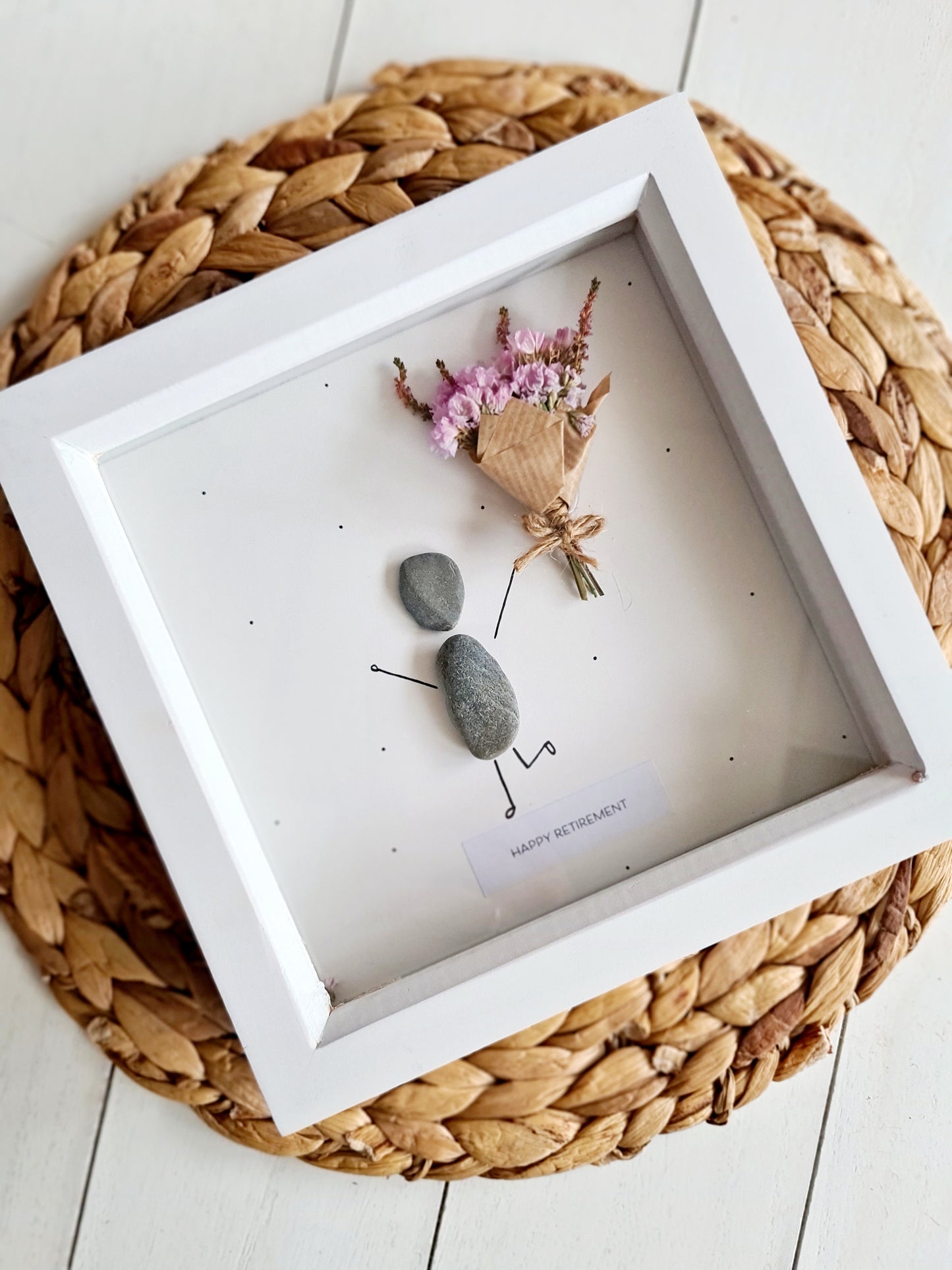Handmade Pebble Picture