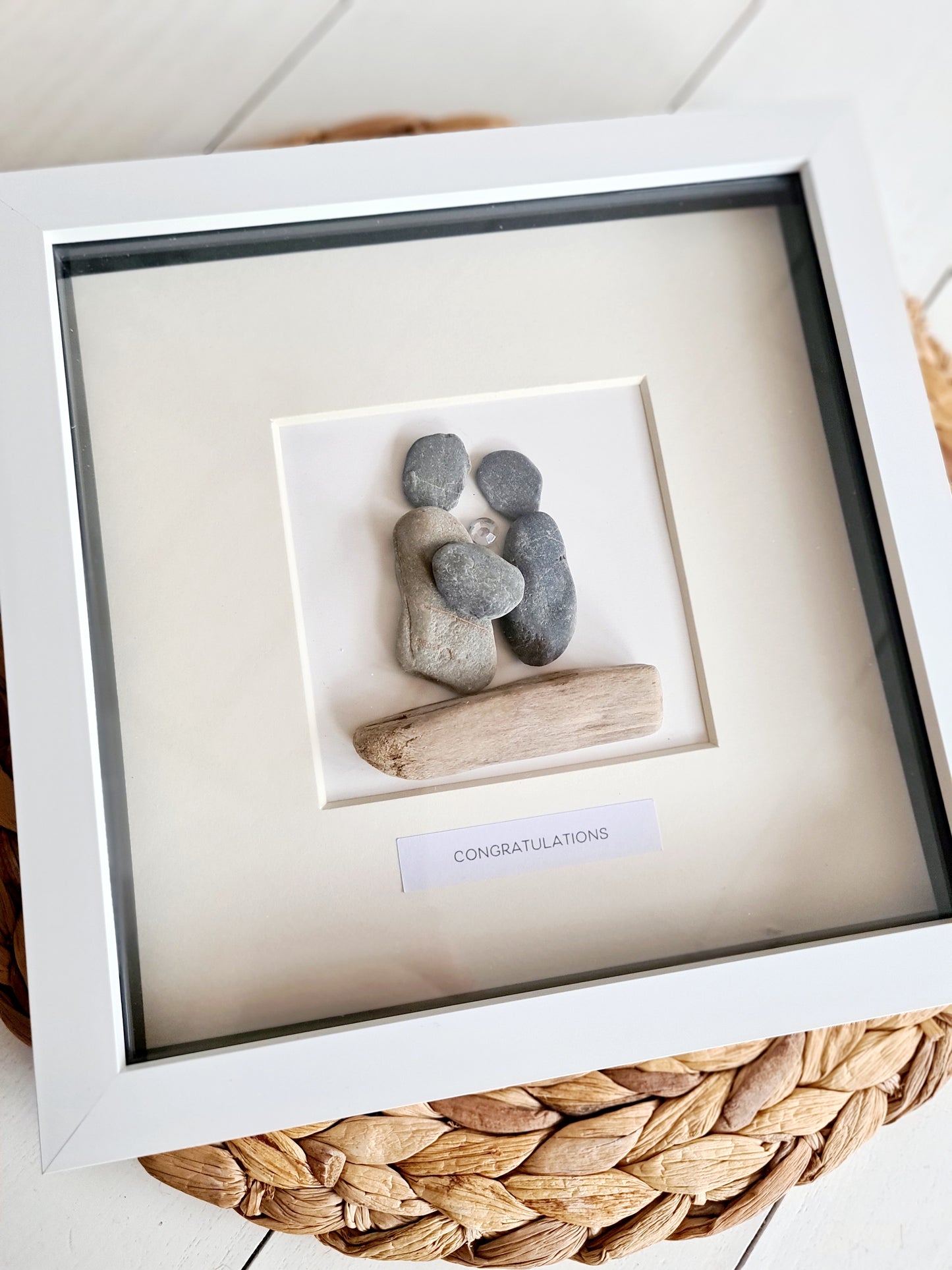 Handmade Pebble Picture