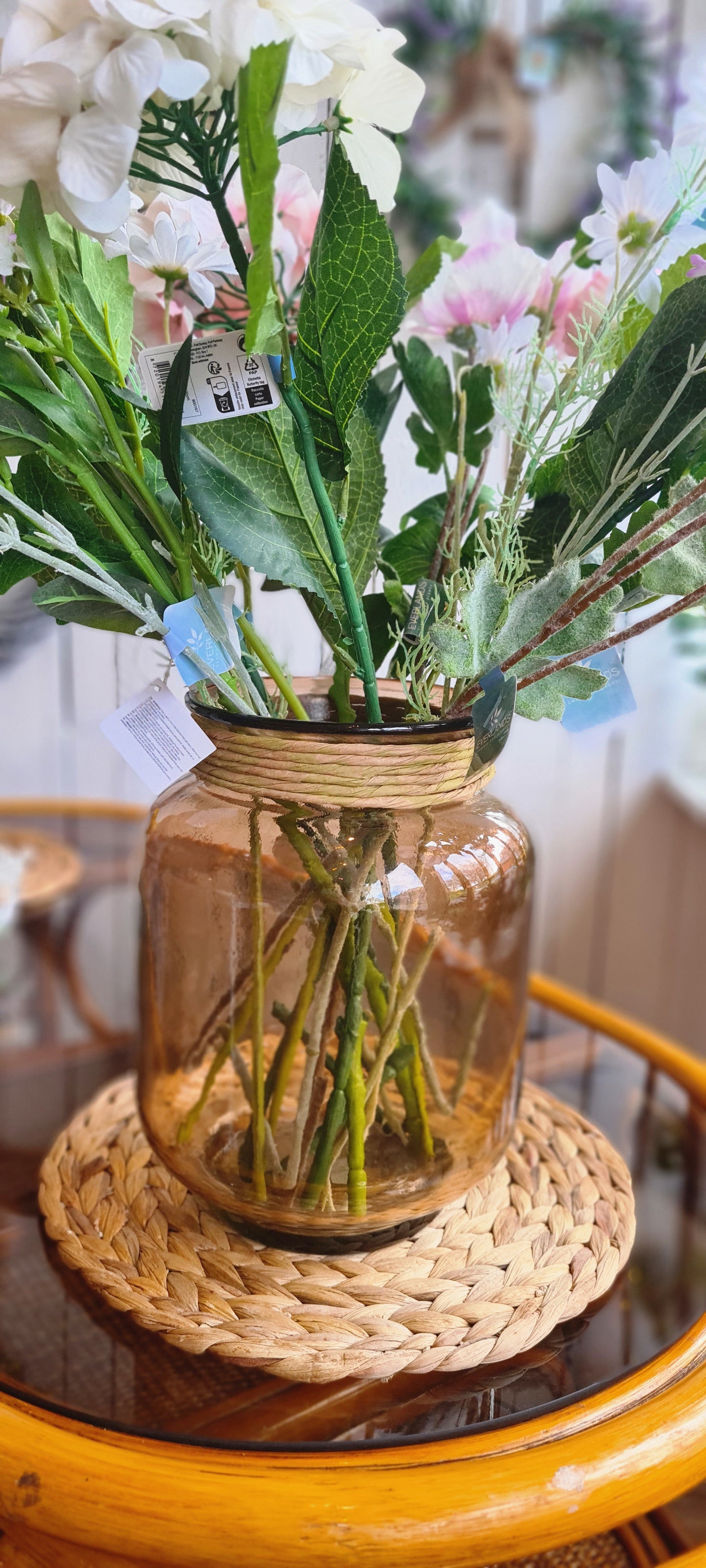 Recycled Glass Large Vase