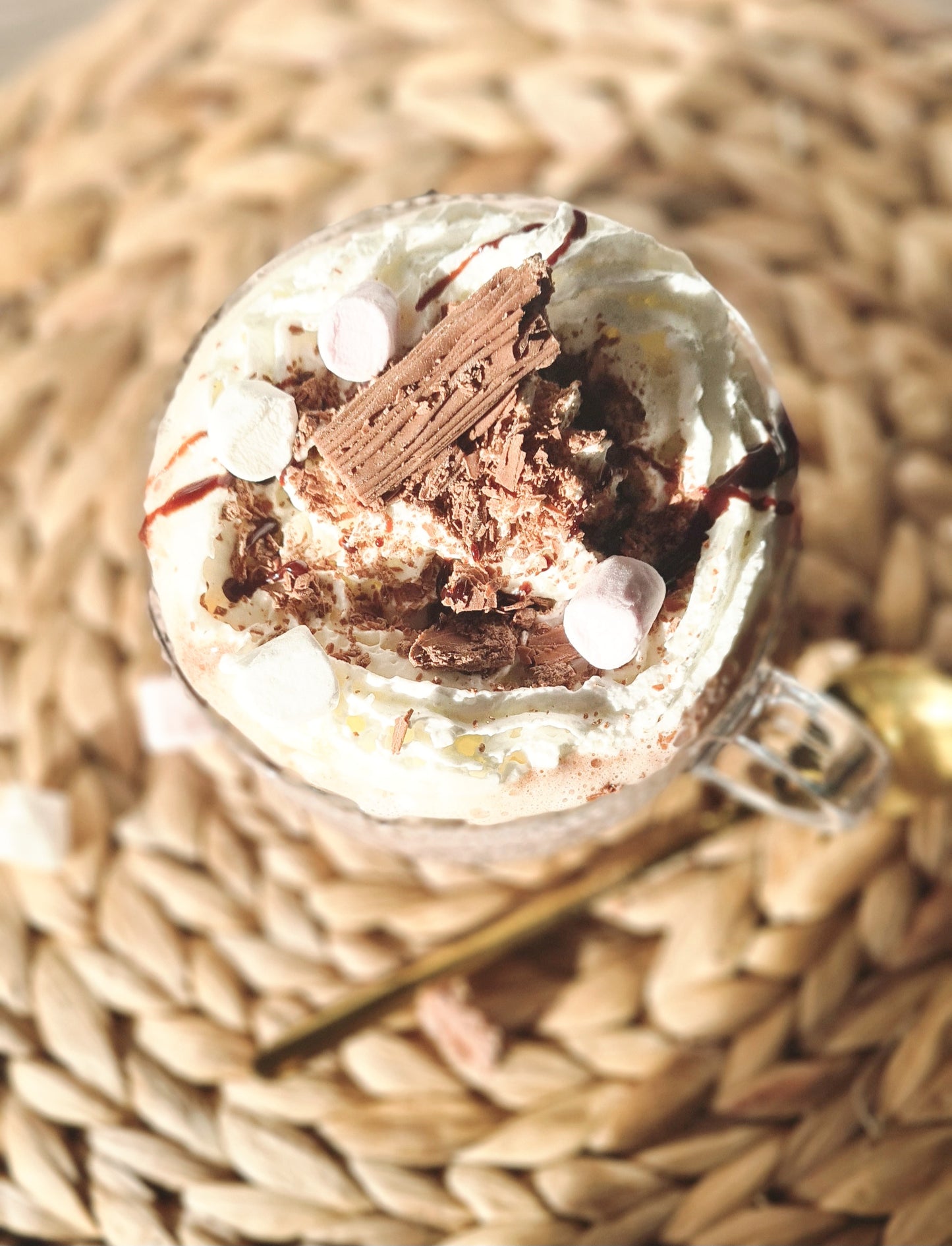 Glass Mug for hot drinks, overnight oats or cereal