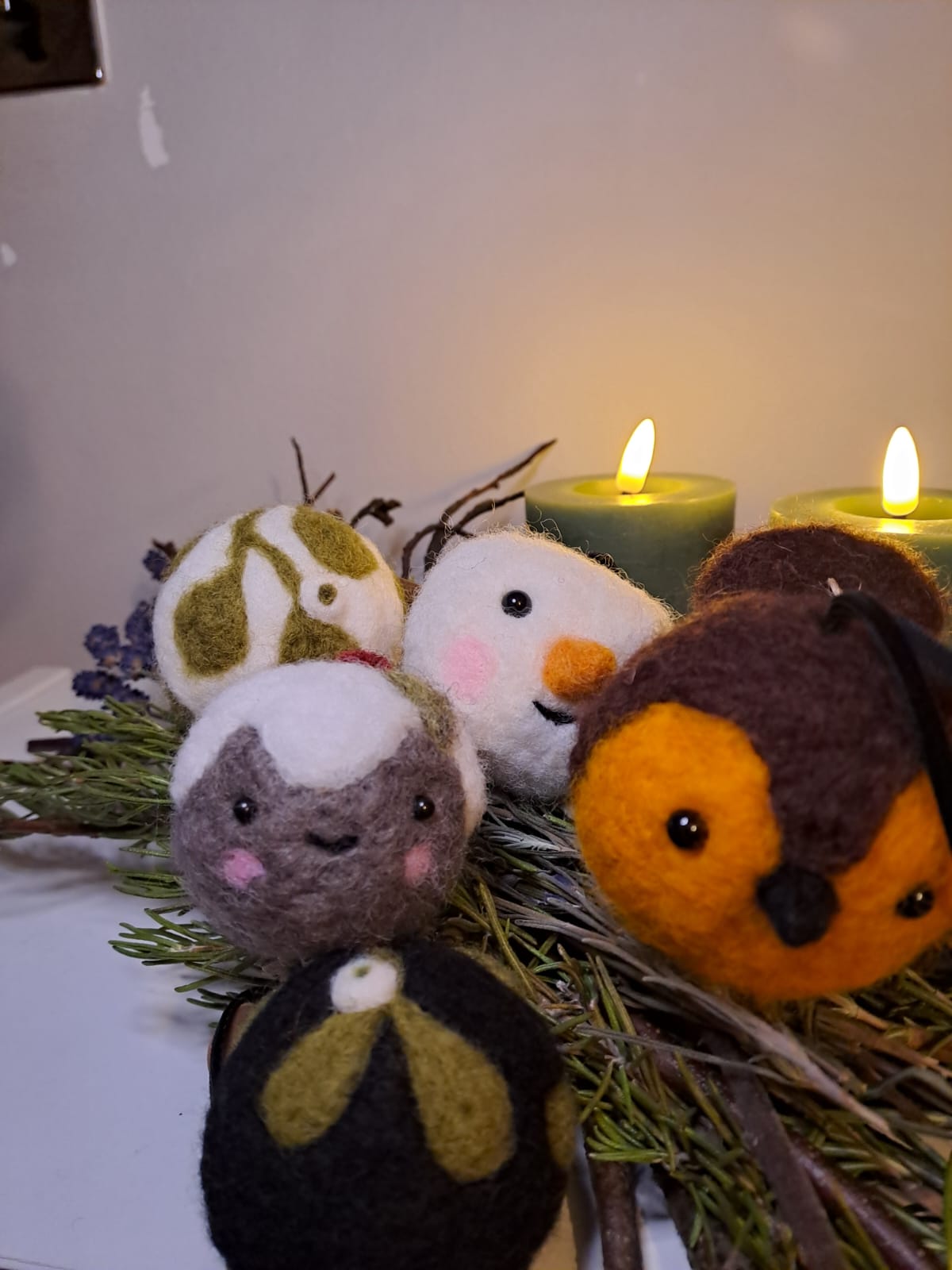 Festive Felting Workshop Tuesday 25th November 6pm - 8pm