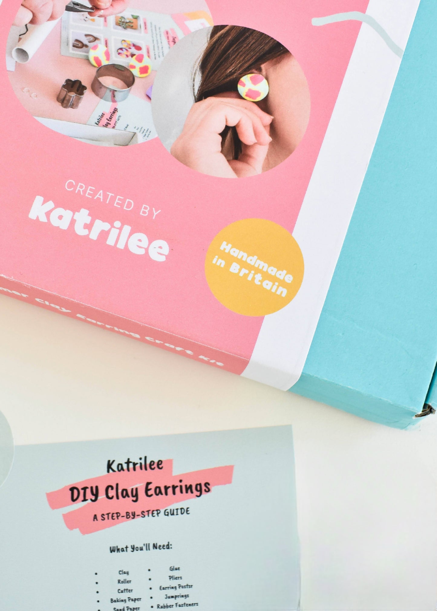Katrilee DIY Polymer Clay Earring Kit: Pastel Clay