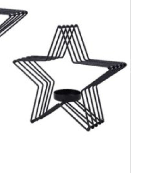 Star Candle holders L or M