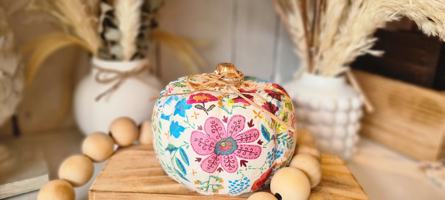 Decoupage Pumpkin Workshop 3-5pm 11.10.25