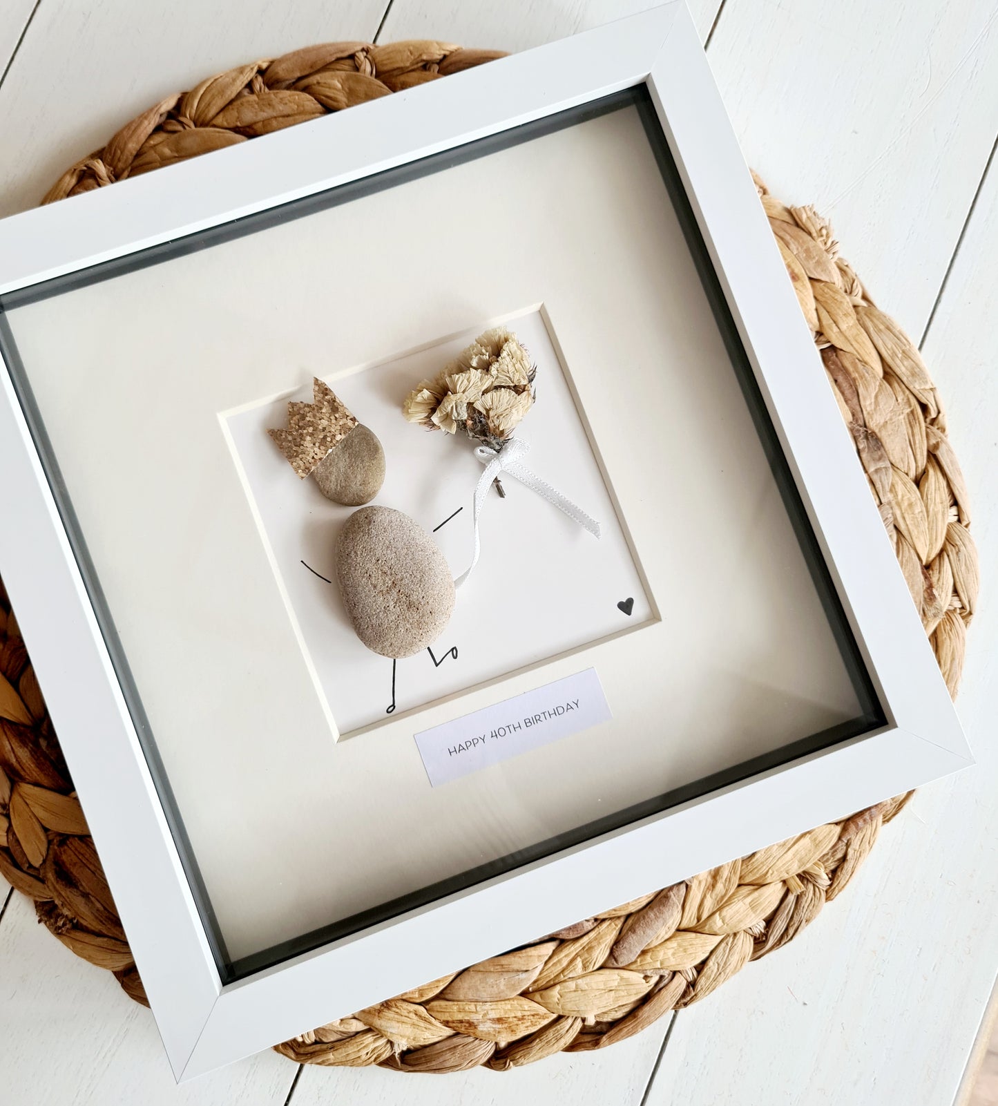 Handmade Pebble Picture