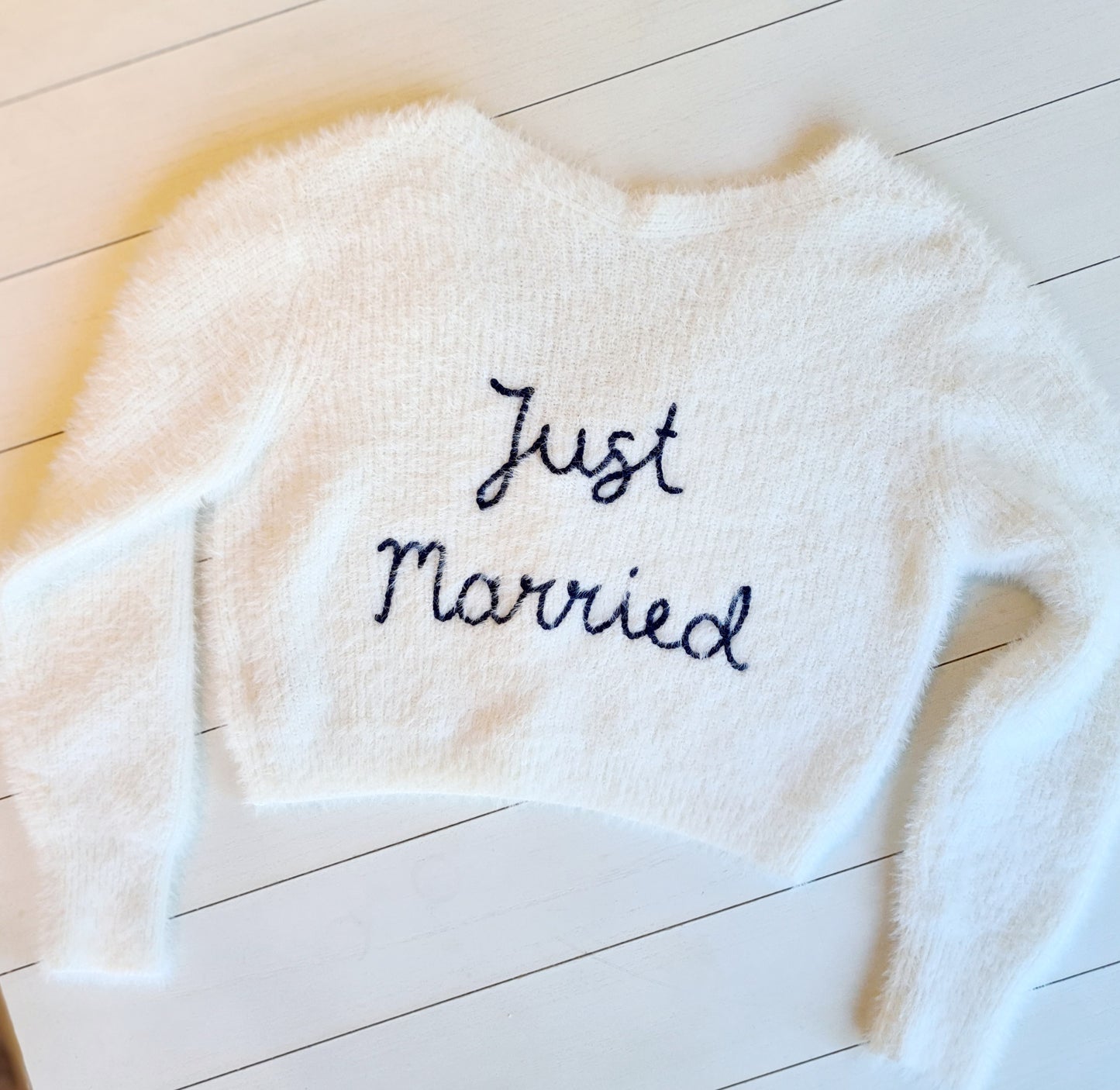 Just Married Cardigan 🩷