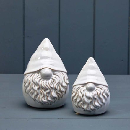 Ceramic Glazed Gonk, 13cm