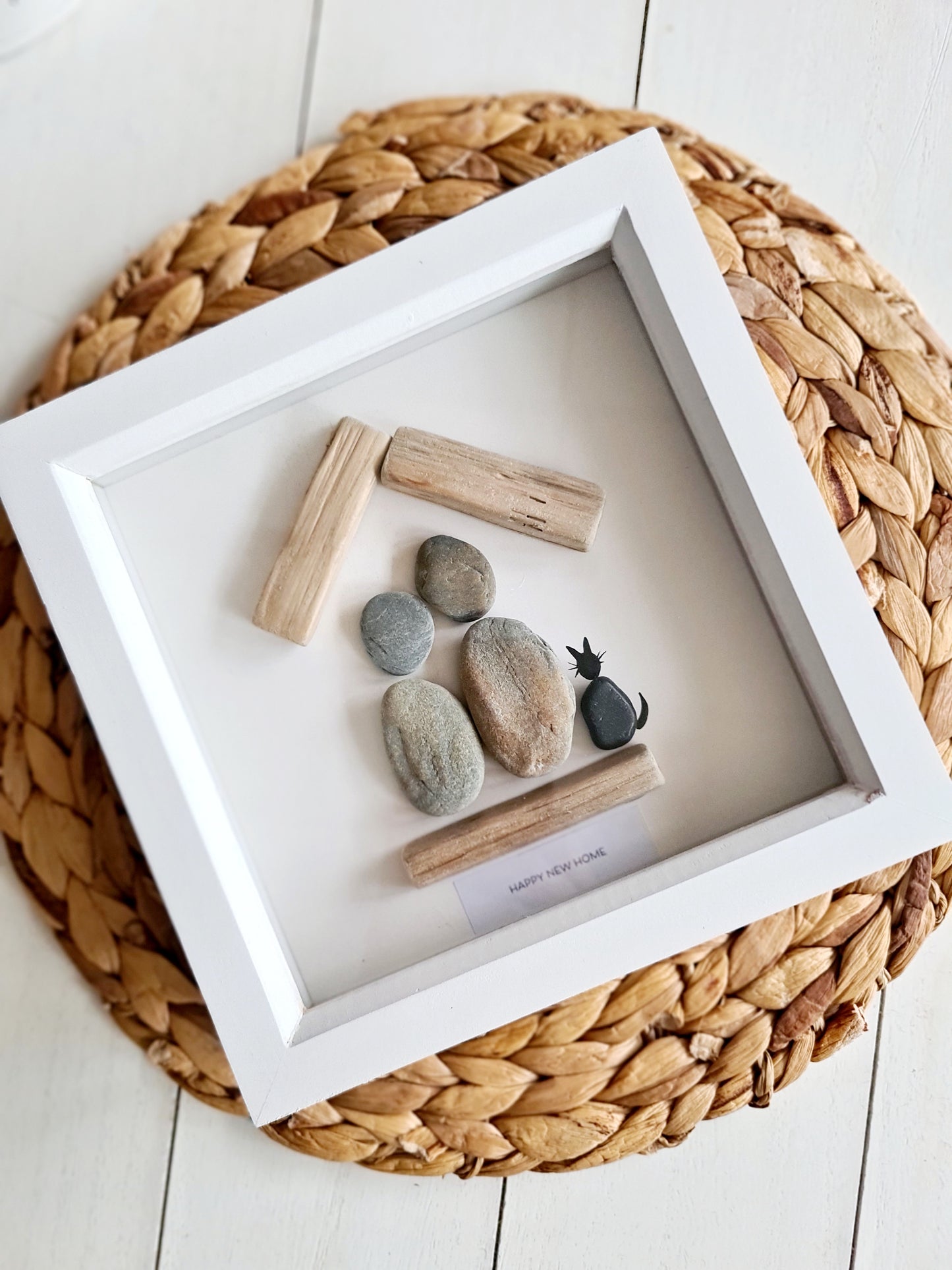 Handmade Pebble Picture