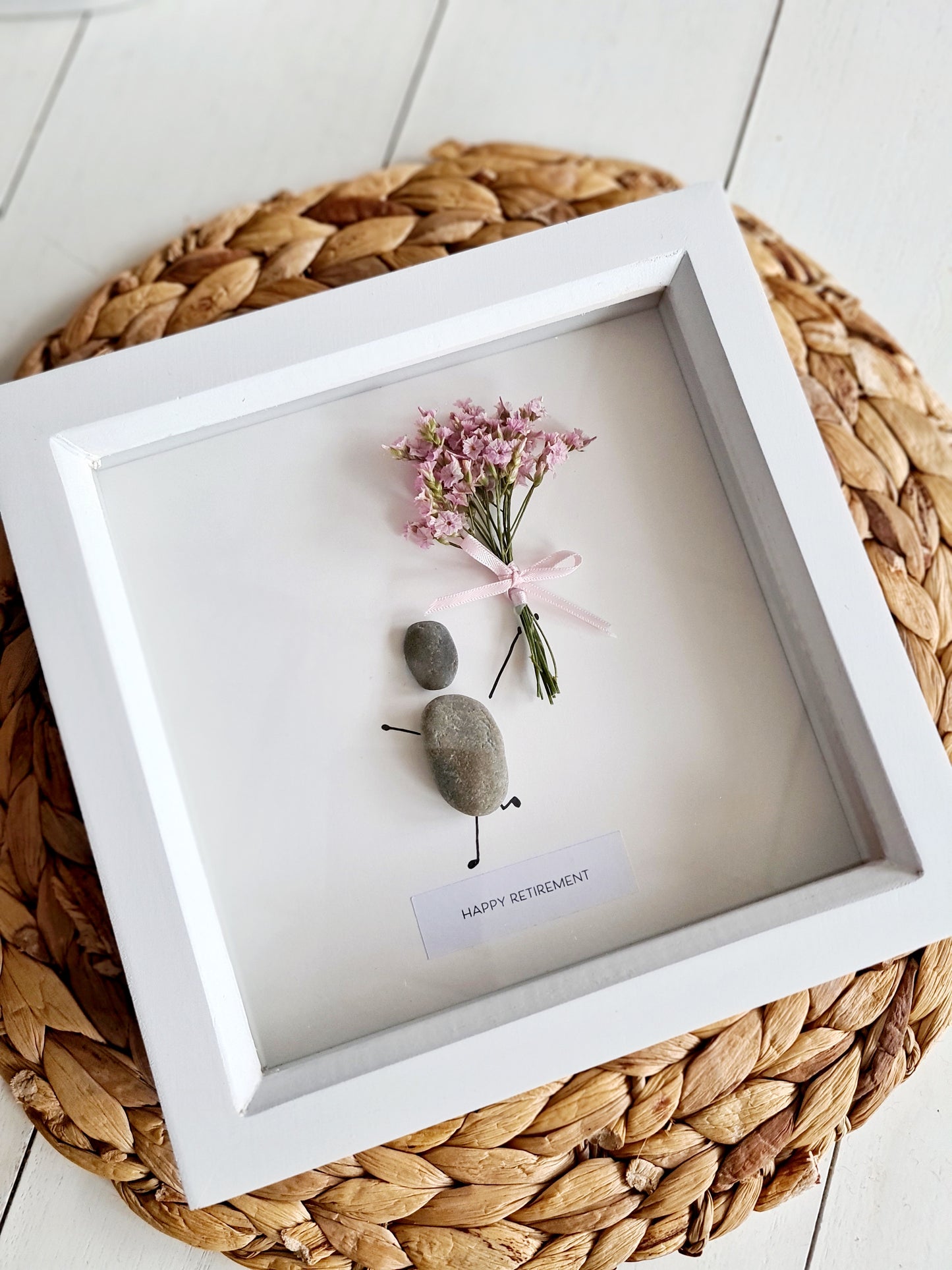 Handmade Pebble Picture