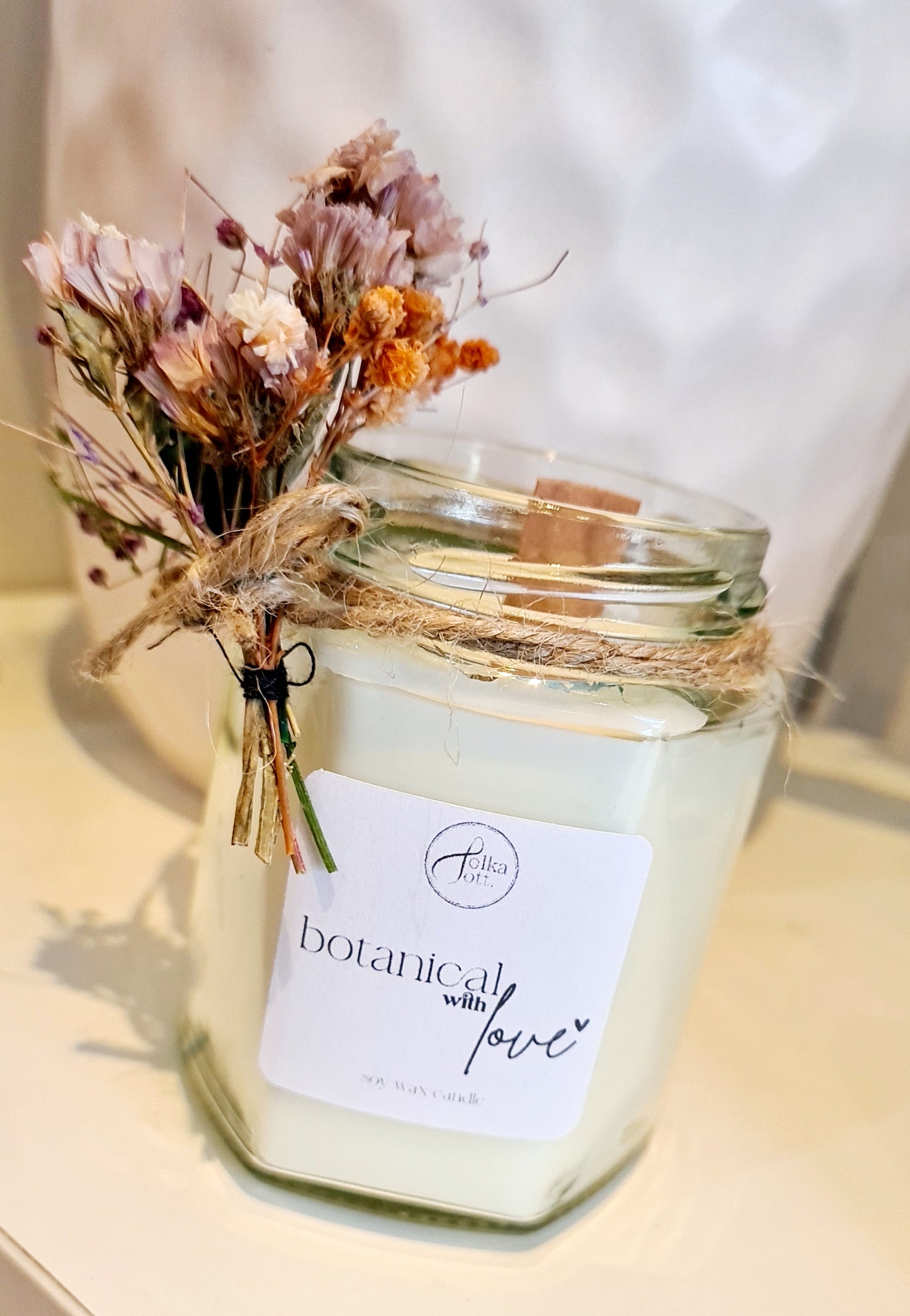 Botanical With Love Candle