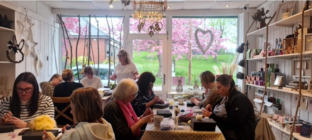 Adults Felting Class Tuesday 3rd March 2026 6:30pm - 8:30pm with I felt Like it