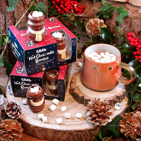 Hot Choc-mas Santa & Snowman Bomb Gift Set