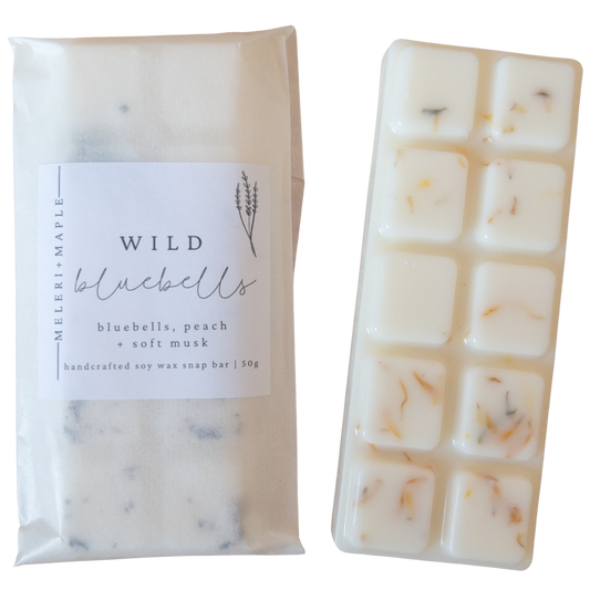 Wild Bluebell Scented Snap Bar Wax Melt