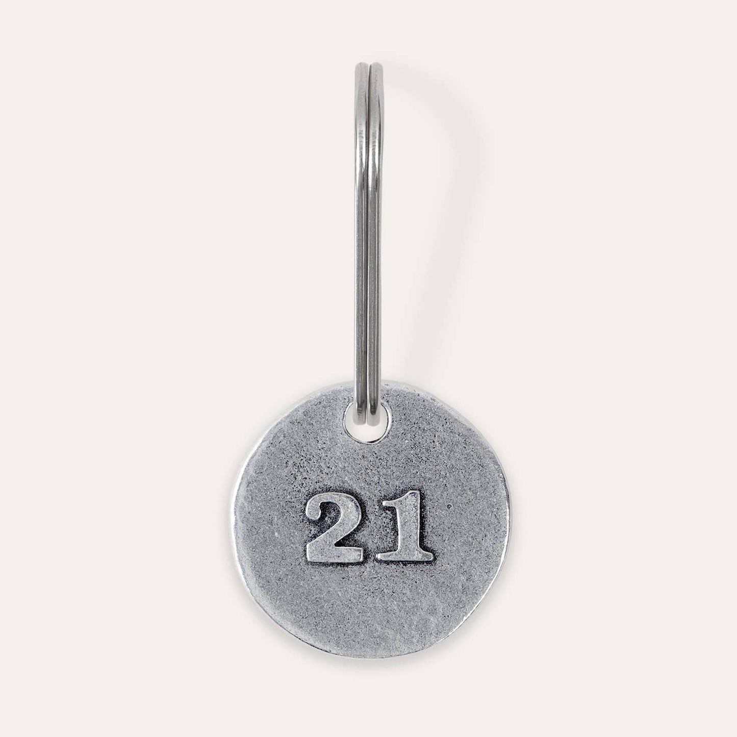 Milestone Birthday Keyring: 21