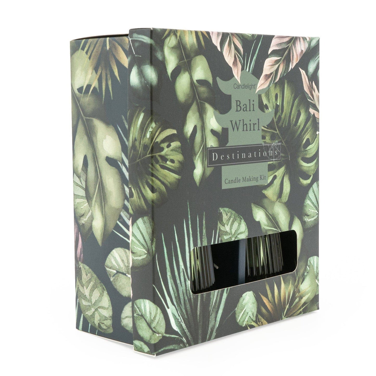 Bali Whirl Candle Making Kit Set with Groves of Corsia Scent