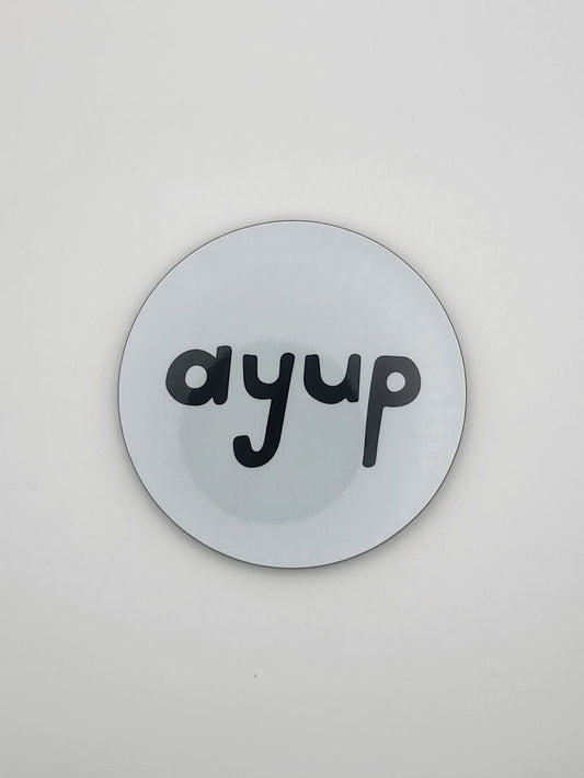 LUKE HORTON ART

Ayup Coaster - Yorkshire Slang - Luke Horton