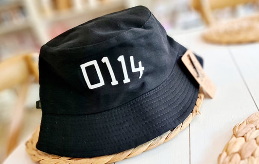 Black 0114 Bucket Hat