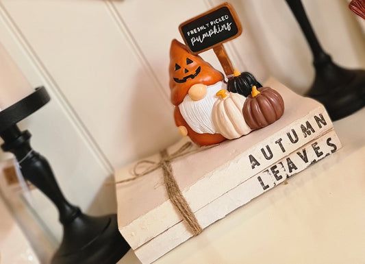 Autumn Leaves Display Book Stand