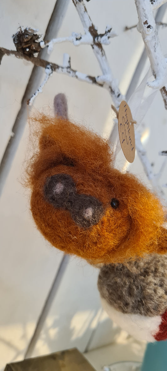 Jo Beau Highland Cow with Fringe