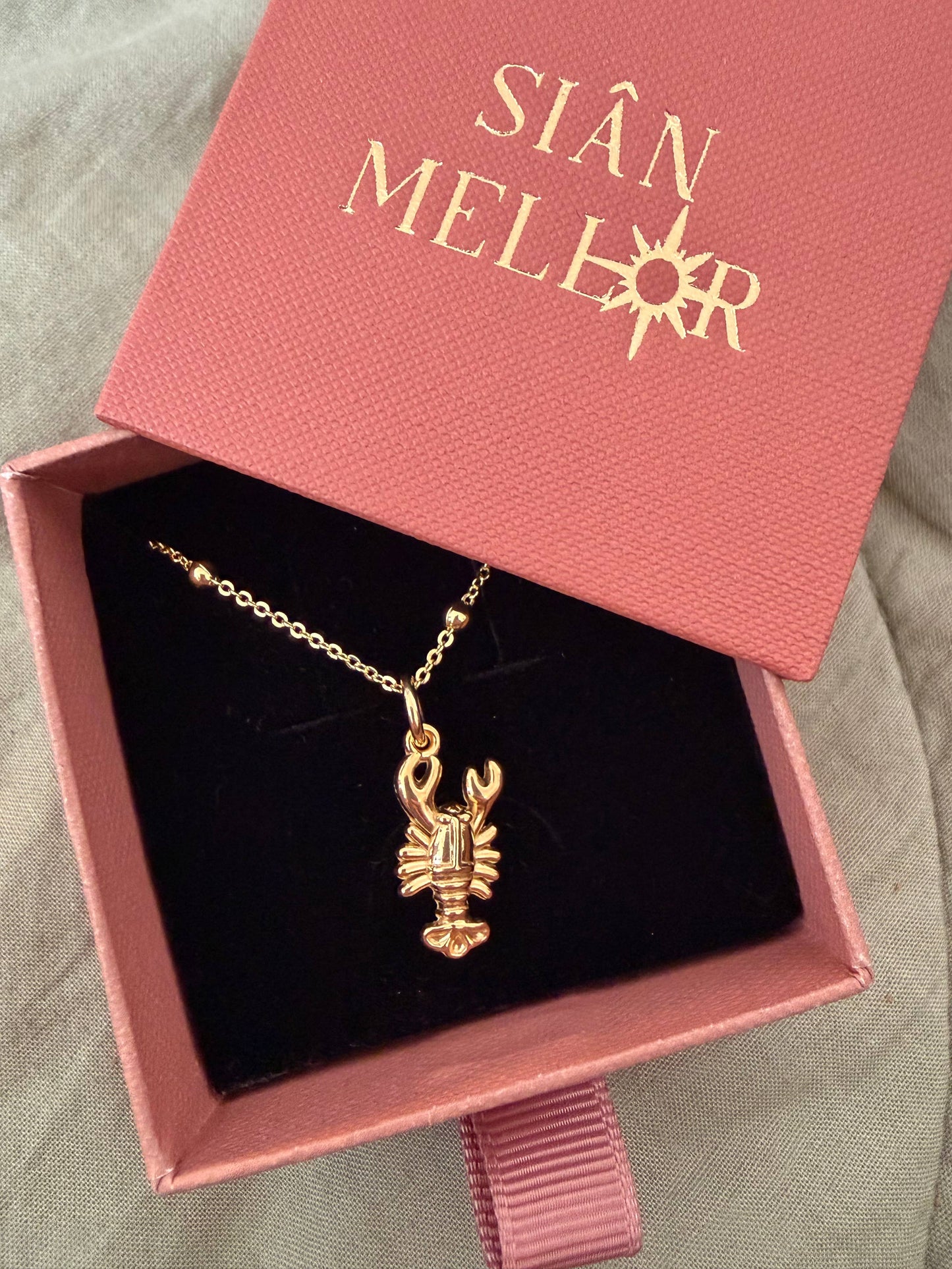 Lobster necklace : Satellite