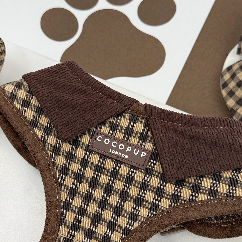 Cotswolds Check Adjustable Neck HARNESS: M