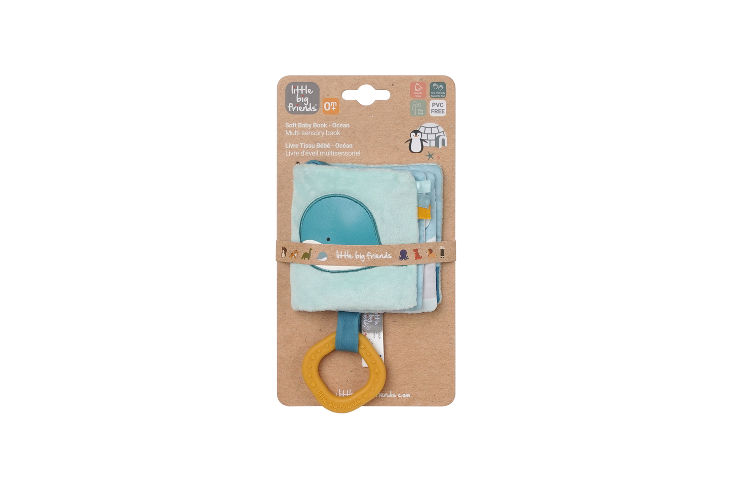 Little Big Friends Ocean Soft Baby Book
