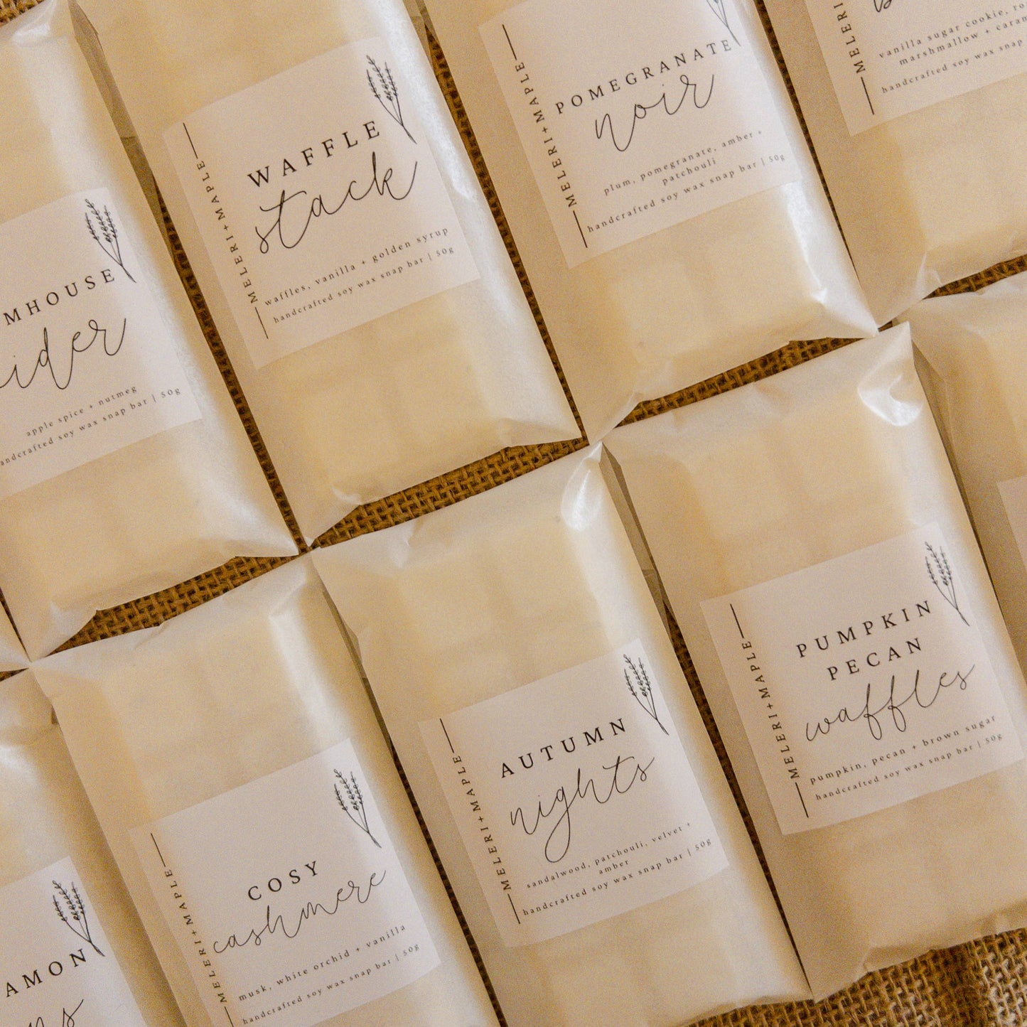 Beach Days Scented Snap Bar Wax Melt