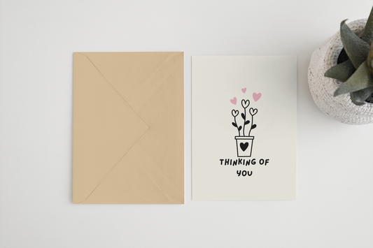 Thinking of you 5x7 Card