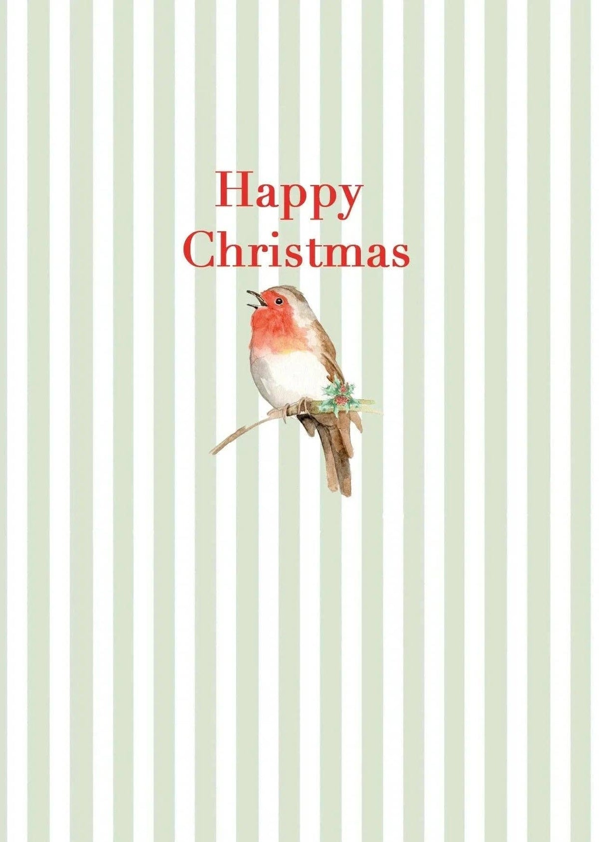 Unique Watercolour Christmas Card | Hanging Decoration | Christmas Keepsake | Festive Gift