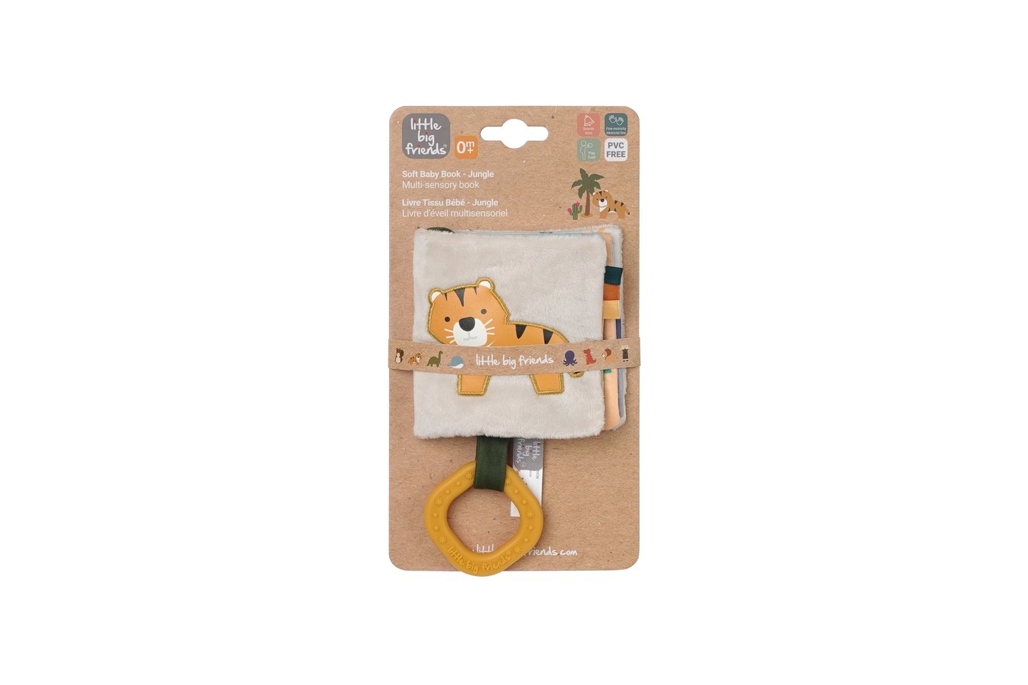 Little Big Friends Jungle Soft Baby Book