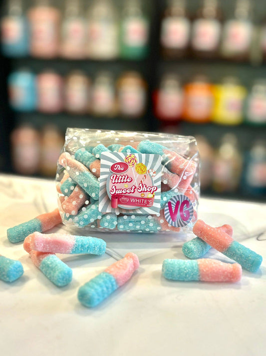 Vegan Bubblegum Bottles Sweet Bag 250g