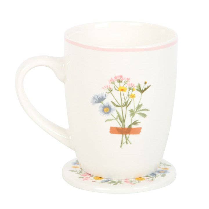 If Mums Were Flowers Mother's Day Mug & Coaster Set