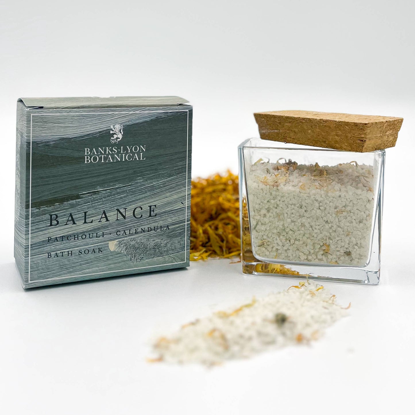 Balance Bath Soak : Patchouli & Calendula