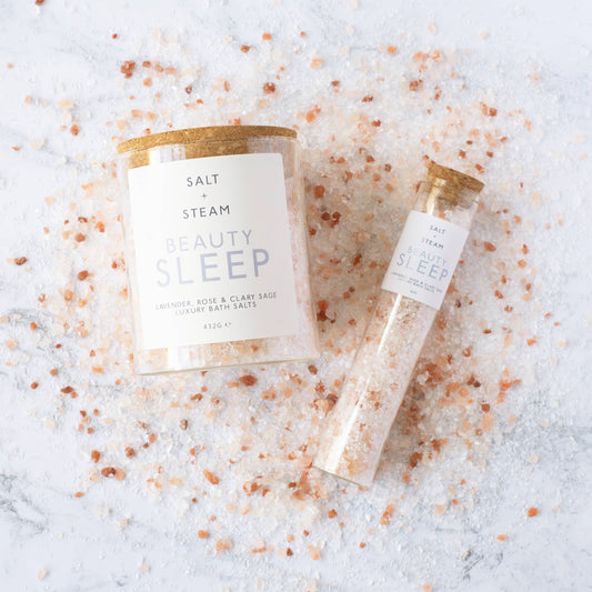 Beauty Sleep - Lavender & Rose Bath Salts - Test Tube