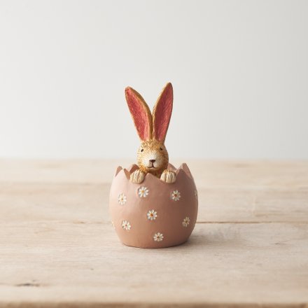 Jasper Rabbit Daisy Egg, 11cm